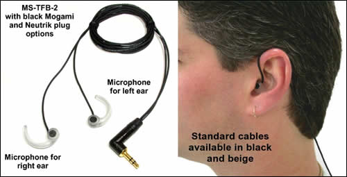 Sound Professionals binaural mics