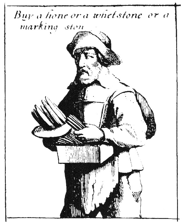 A hone or a whetstone